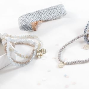 Armbanden facetkralen 